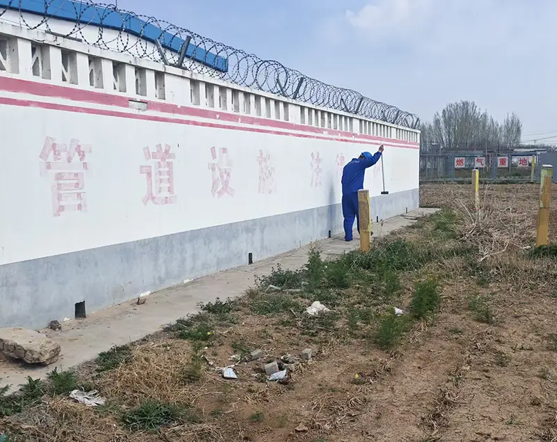 燃气管道中通信光缆故障点定位