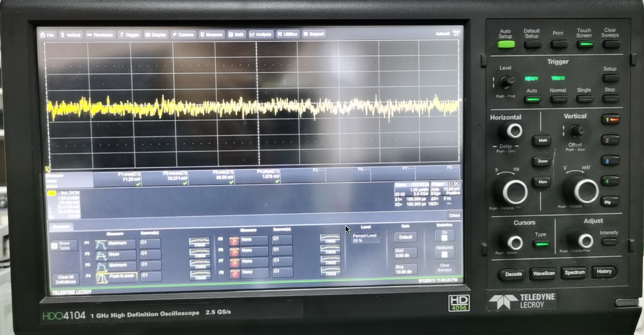 PD10A-500M测试数据图