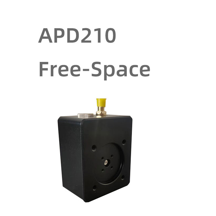 APD210A系列光电探测器，拥有高达1.8G的带宽，在400-1100nm可见光范围响应，可探测nW级光功率，适合用于可见光通信，对标进口产品，性价比高。
