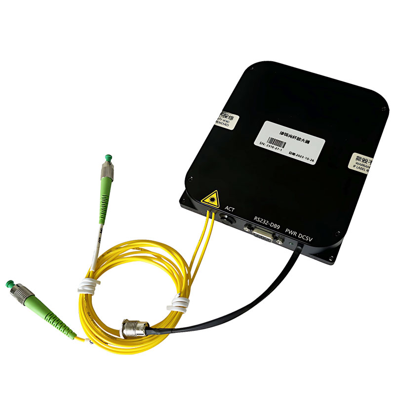 小信号EDFA掺铒光纤放大器用于放大弱光信号，被广泛应用于光纤传感系统及光纤通信网络系统中。